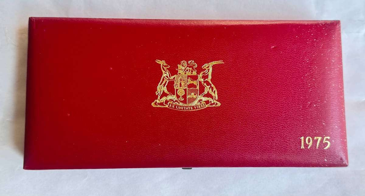 1975 SA 50c to 1/2c Proof Set.