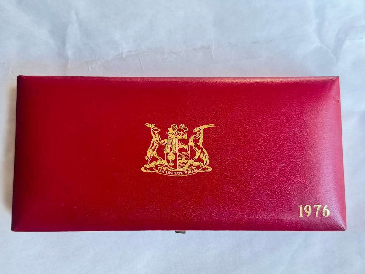 1976 SA 50c to 1/2c Proof Set.
