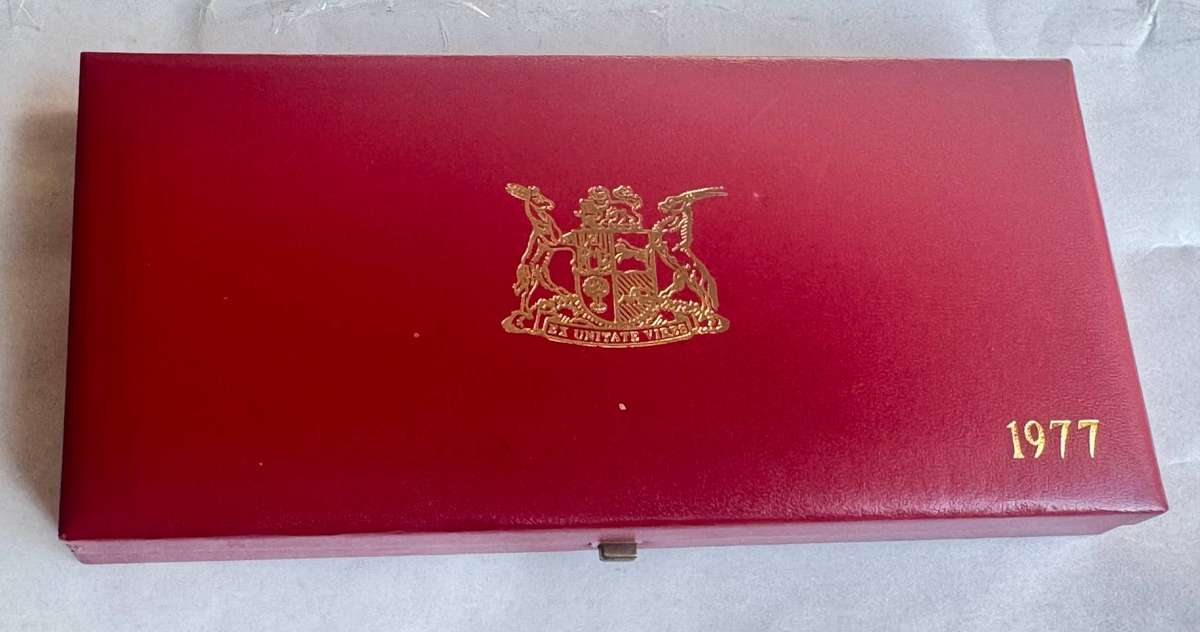 1977 SA 50c to 1/2c Proof Set.