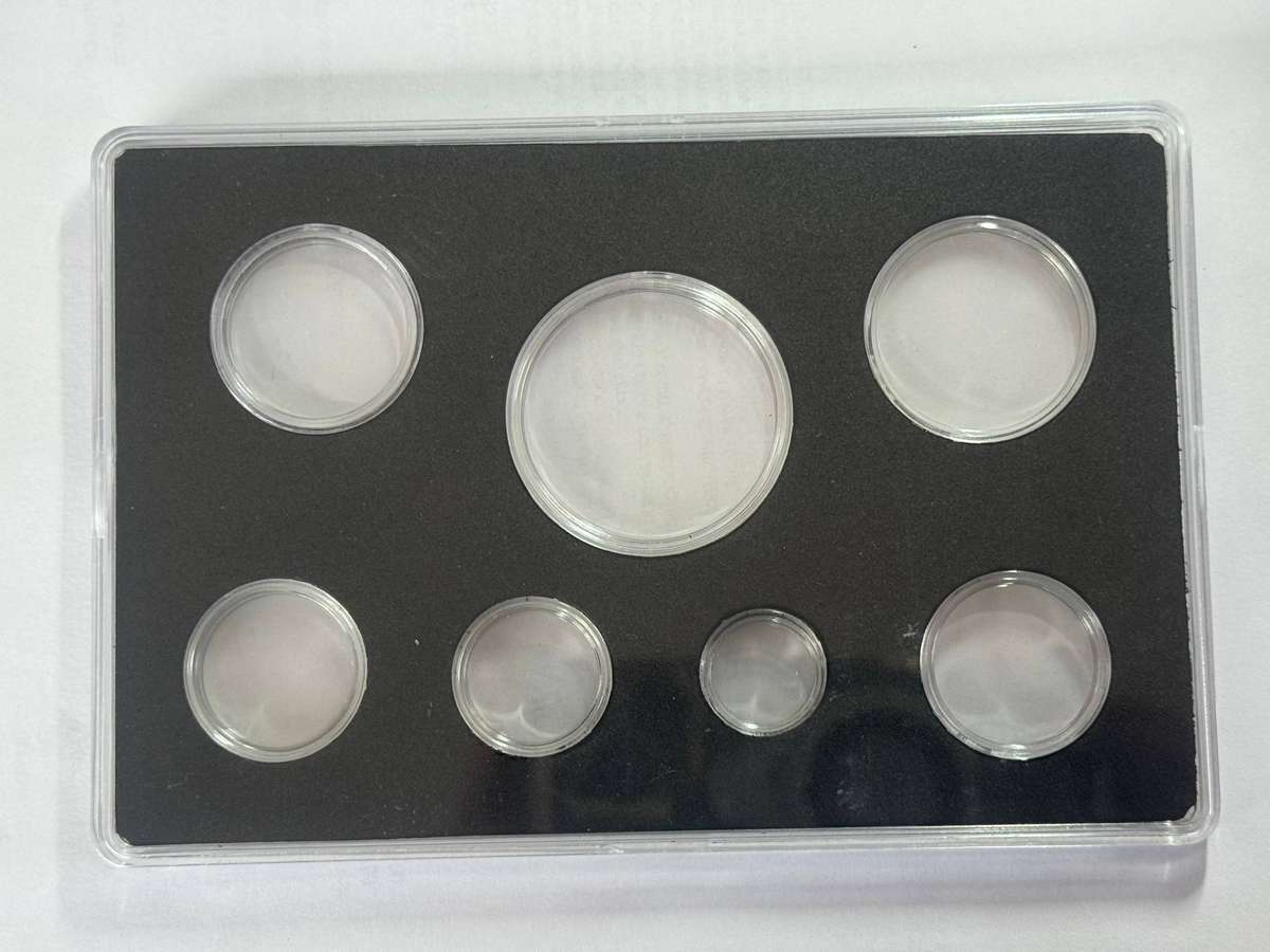 Coin Capsules Box, Fit RSA R5 To 5c.