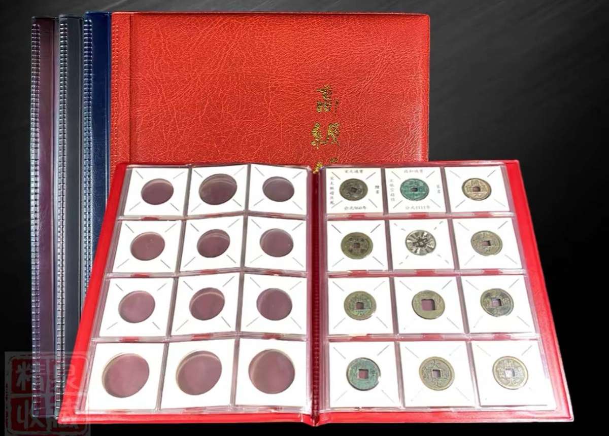 120 Cardboard Coin Holder Album.