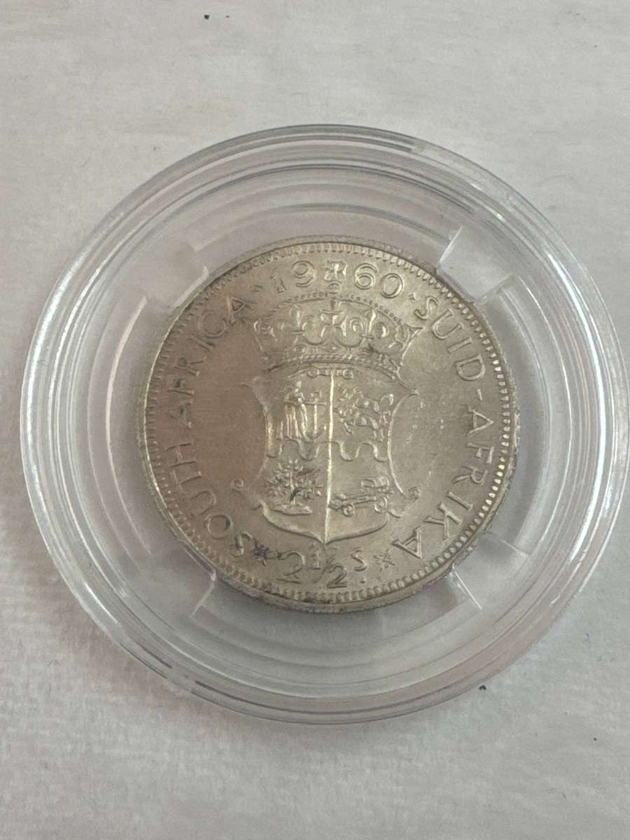 1960 SA 2.5 Shillings.