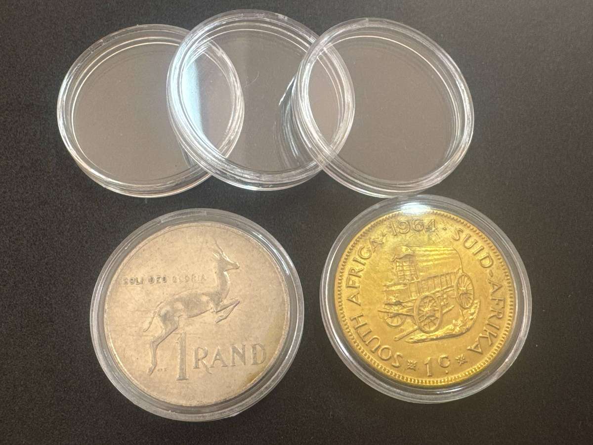 Inner diameter 31mm Coin Capsule. Fit Nickel R1 and Penny . (No Coin)