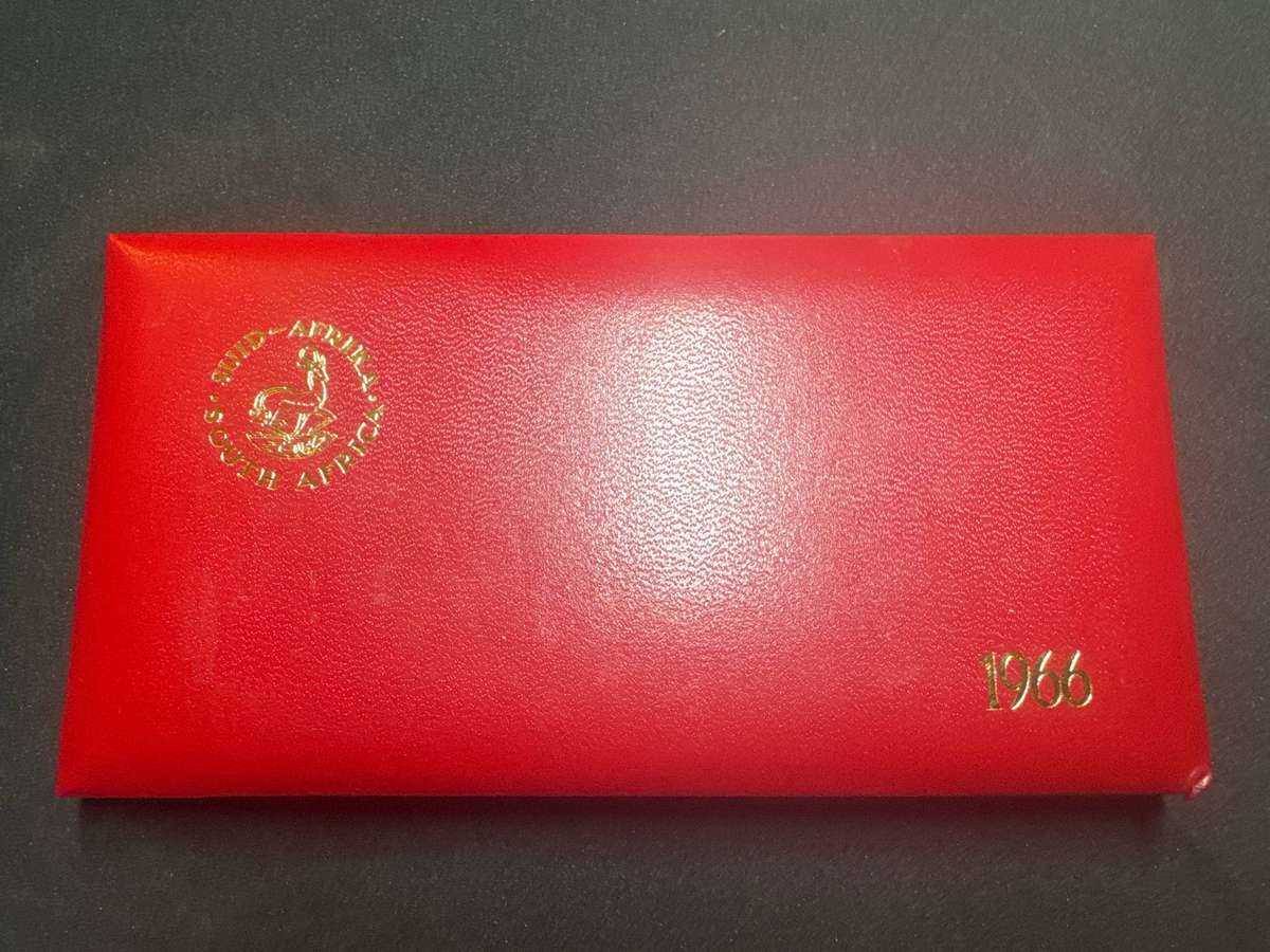 1966 South African 50c to 1c Proof Set.