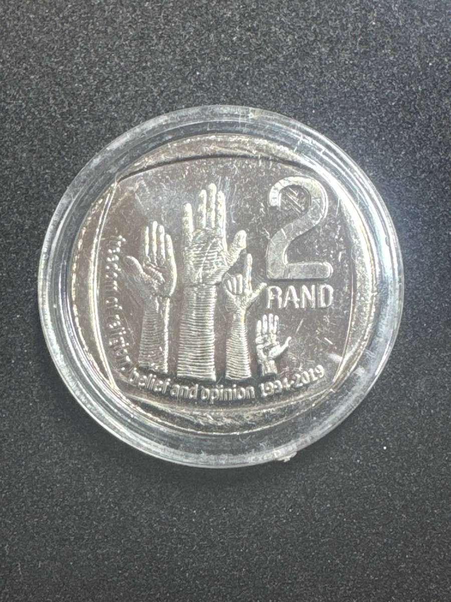 2019 South African R2 Coin UNC.