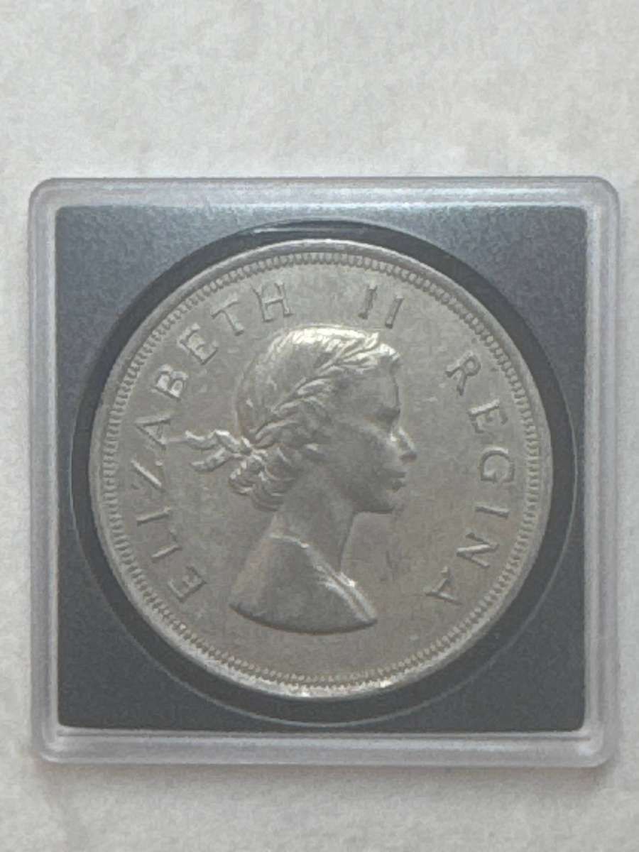 South African 1953 5 Shillings.