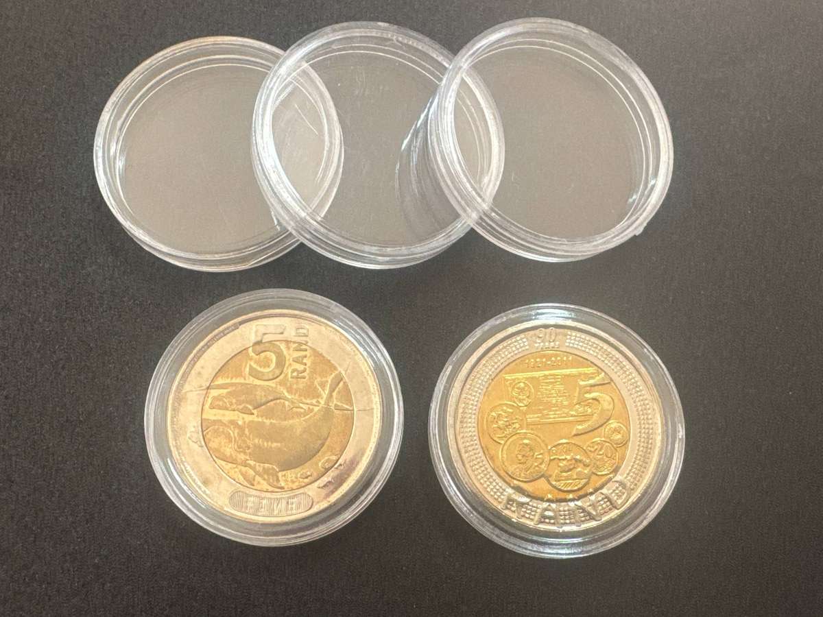 Inner diameter 26mm Coin Capsule. Fit R5. (No Coin)