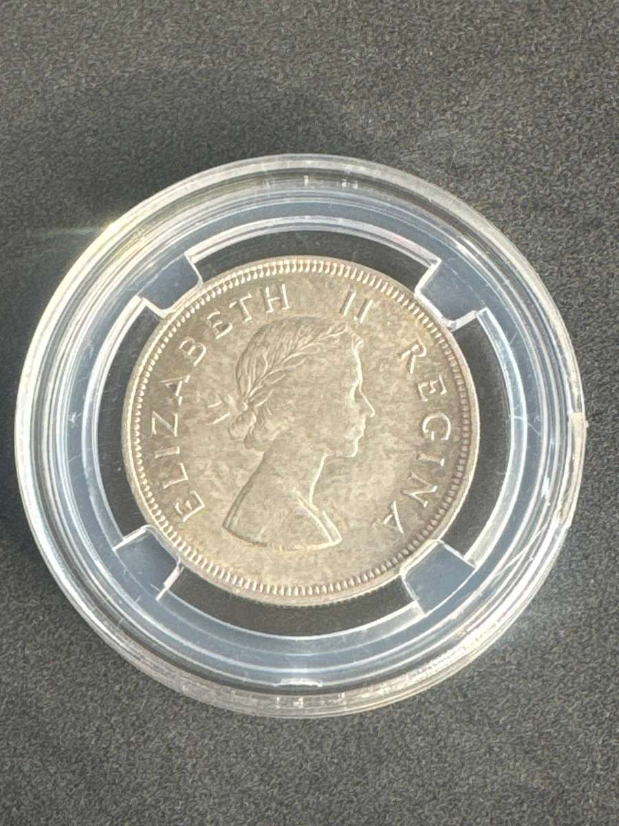 1956 Union of SA 2.5 Shillings.