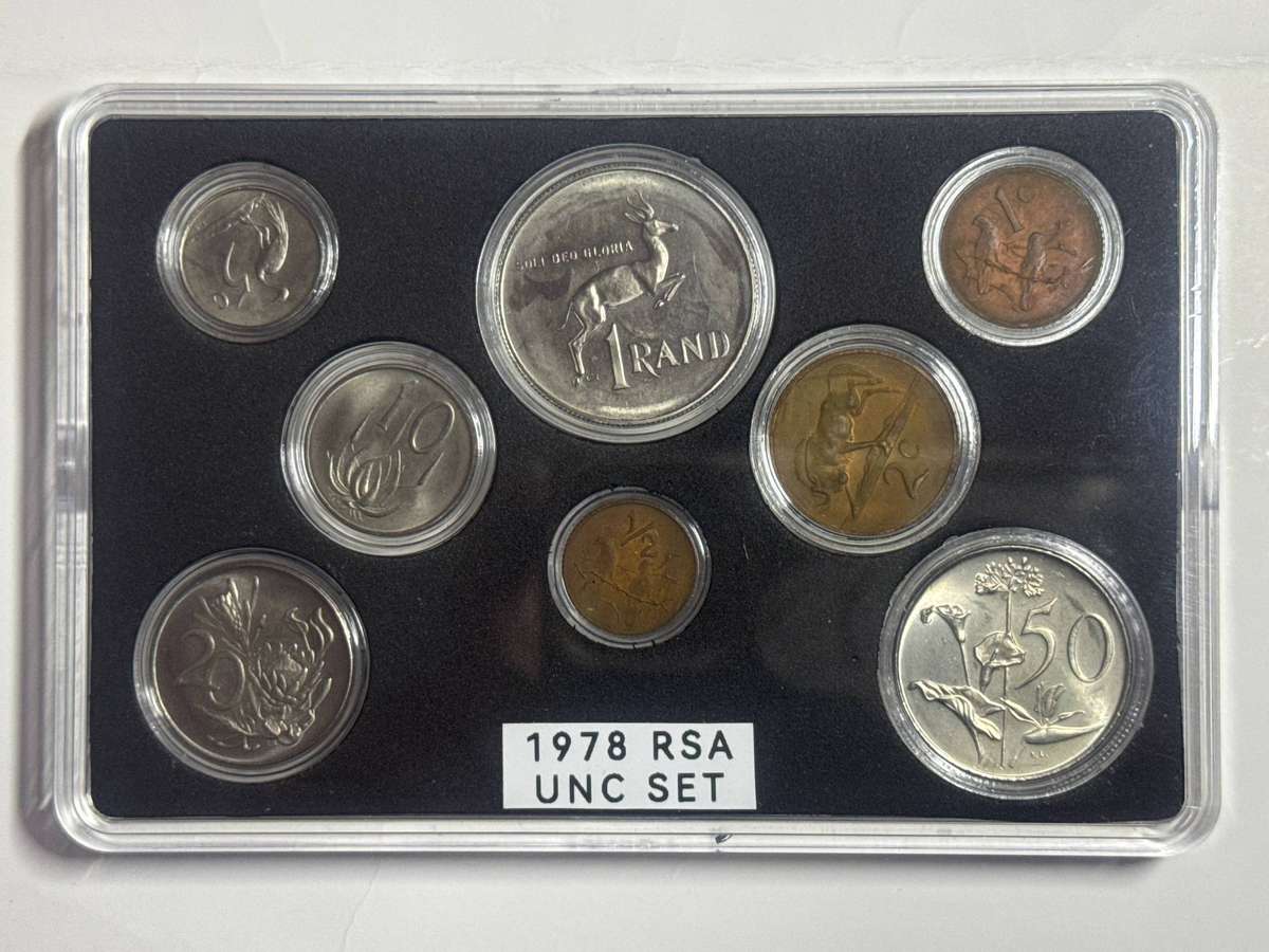 1978 South African Unc Set.