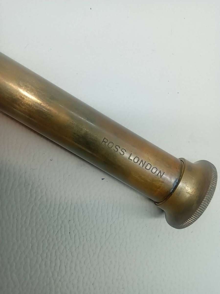 Vintage Ross London Brass Nautical Telescope 480mm