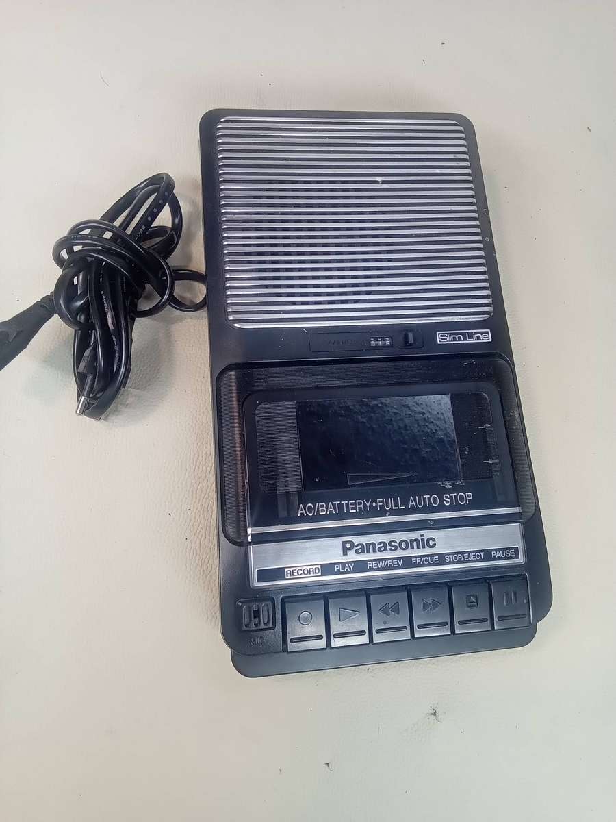Vintage Panasonic RQ-2102 Slim Line Cassette Recorder