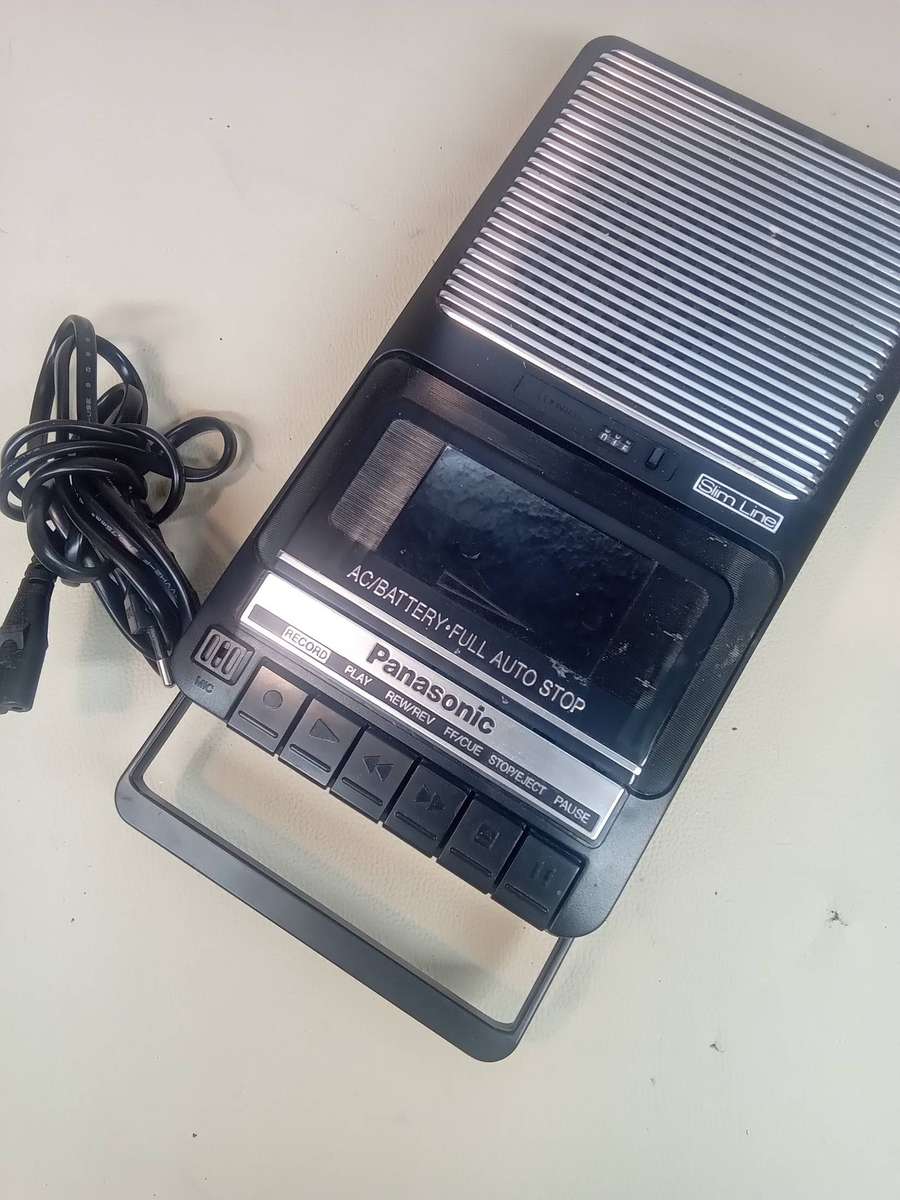 Vintage Panasonic RQ-2102 Slim Line Cassette Recorder