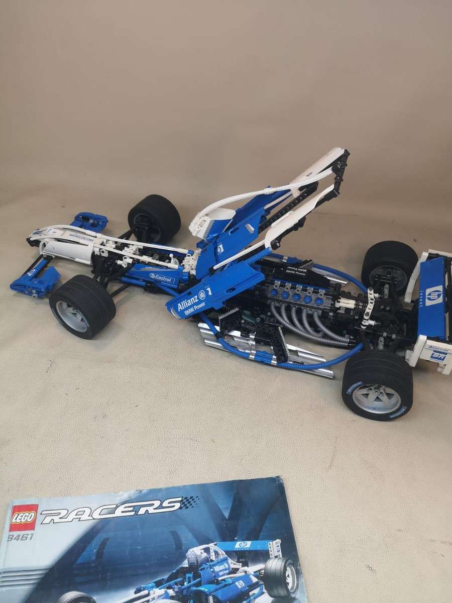 Massive 700mm Complete Lego Williams BMW F1 Team Racer 8461 with Instructions