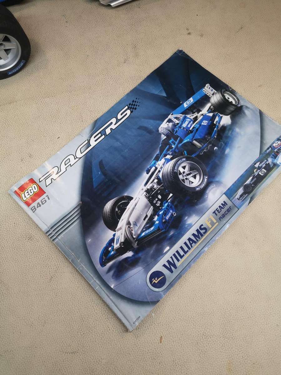 Massive 700mm Complete Lego Williams BMW F1 Team Racer 8461 with Instructions