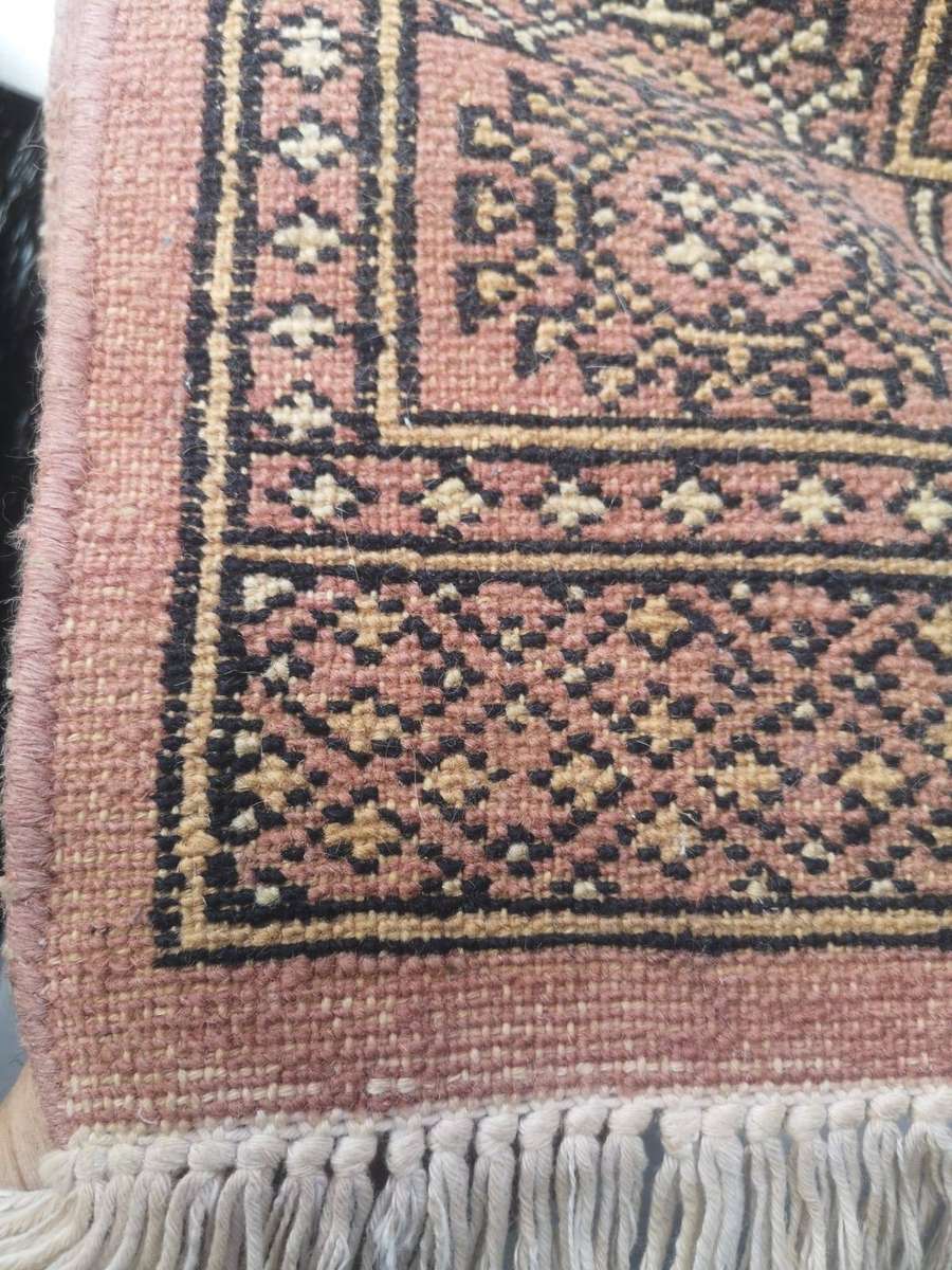 Afghan Bokhara Area Rug Hand knotted Wool - 2330 x 730mm
