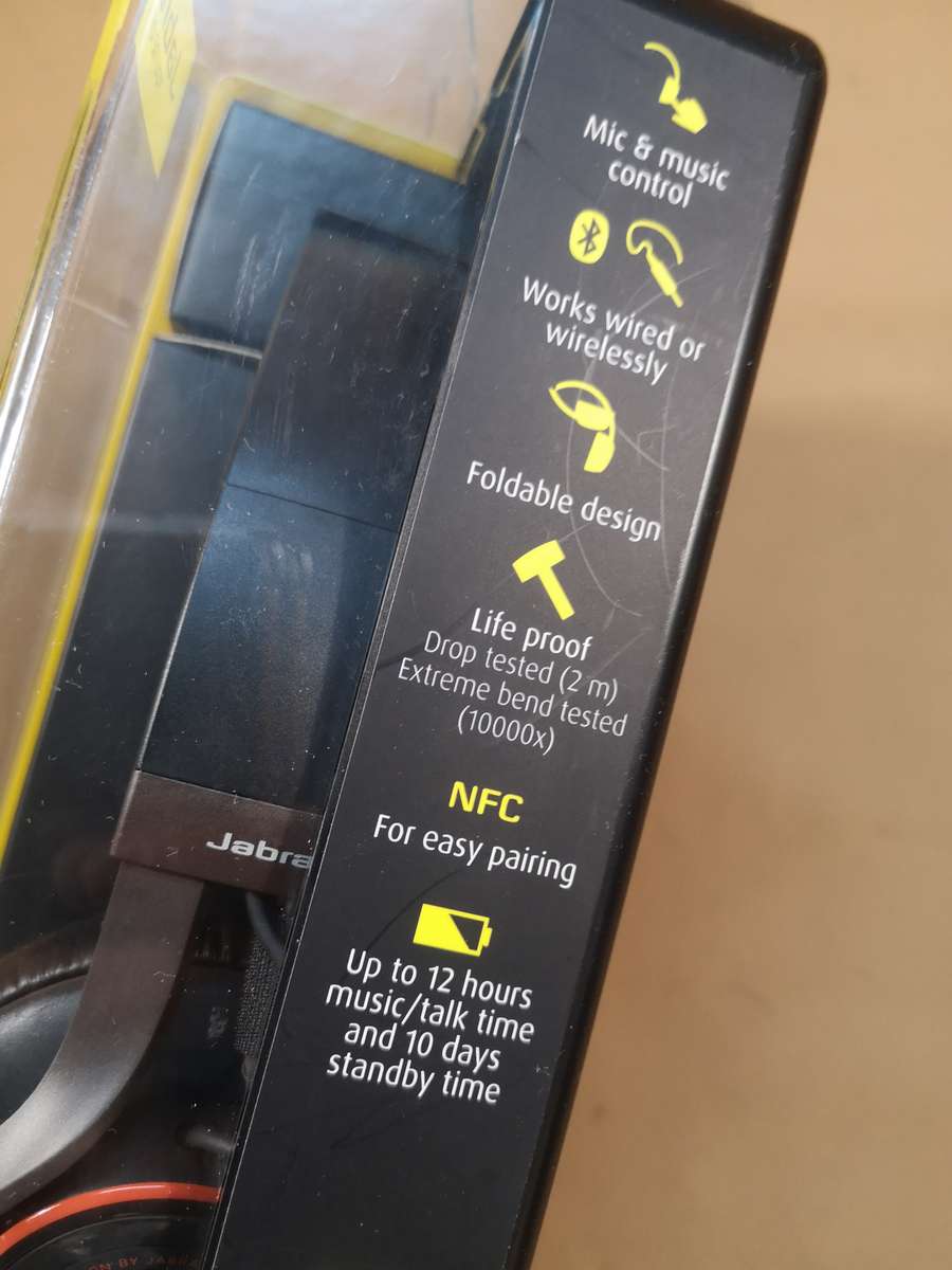 NFC Jabra REVO Wireless Bluetooth Stereo Headphones - Brand New Sealed in Box