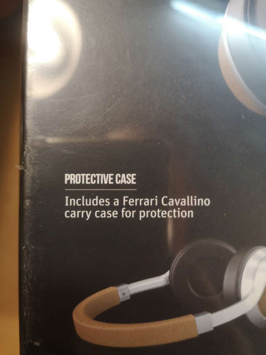 Exquisite Ferrari Cavallino Collection T350 Noise Cancelling Headphones - New Unopened in Box