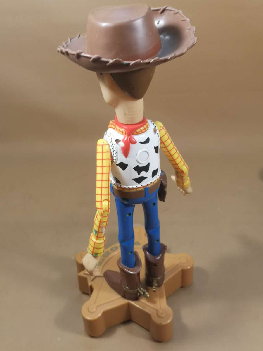 Very Large Vintage 90s Disney Toy Story Electronic Talking Woody Room Guard - 380mm