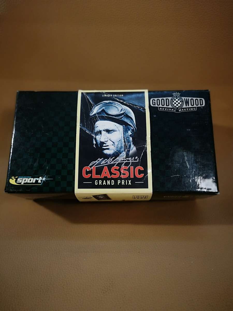 Scalextric Limited Edition 1/32 Juan Manuel Fangio Sport Classic Grand Prix Goodwood Revival Meeting