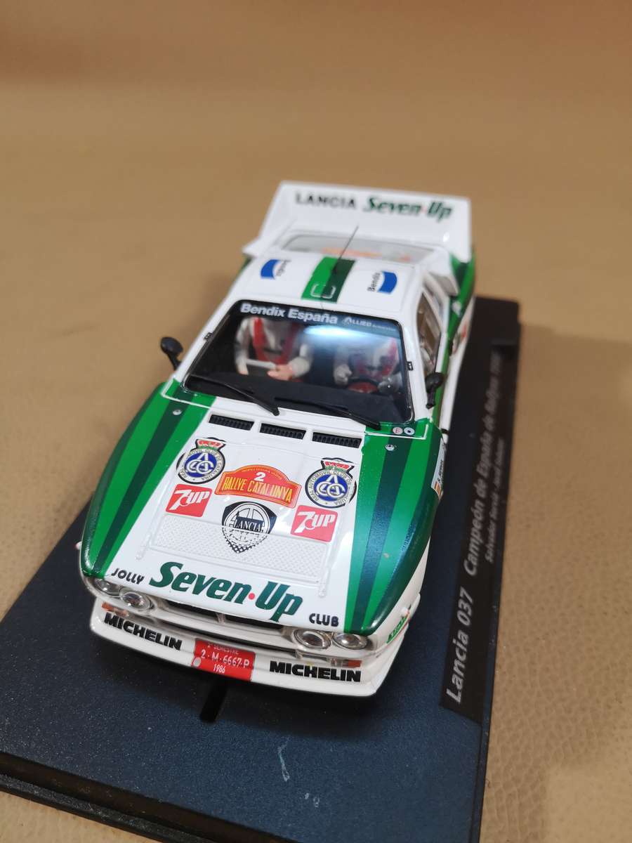 FLy 1/32 Slot SCX Scalextric Compatible Lancia 037 Spain Champion Rallyes 1986 A-991