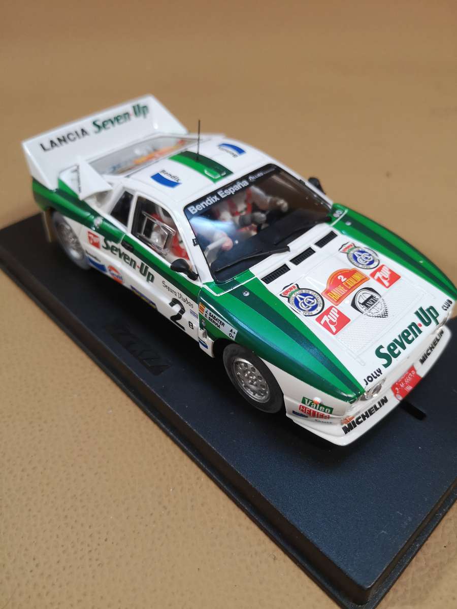 FLy 1/32 Slot SCX Scalextric Compatible Lancia 037 Spain Champion Rallyes 1986 A-991