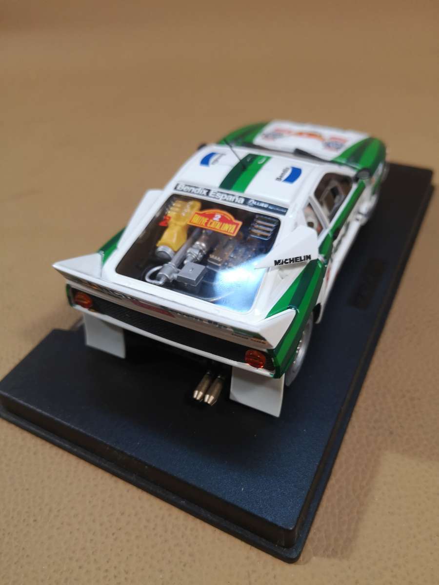 FLy 1/32 Slot SCX Scalextric Compatible Lancia 037 Spain Champion Rallyes 1986 A-991