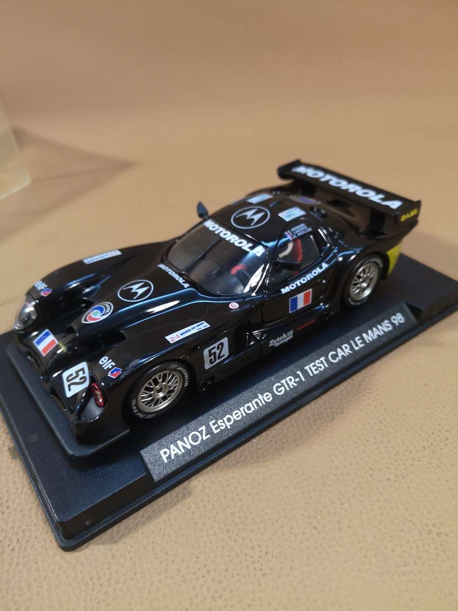 Scalextric FLY PANOZ Esperante GTR 1 Le Mans 97 #52 Motorola A62 1:32 Slot Car