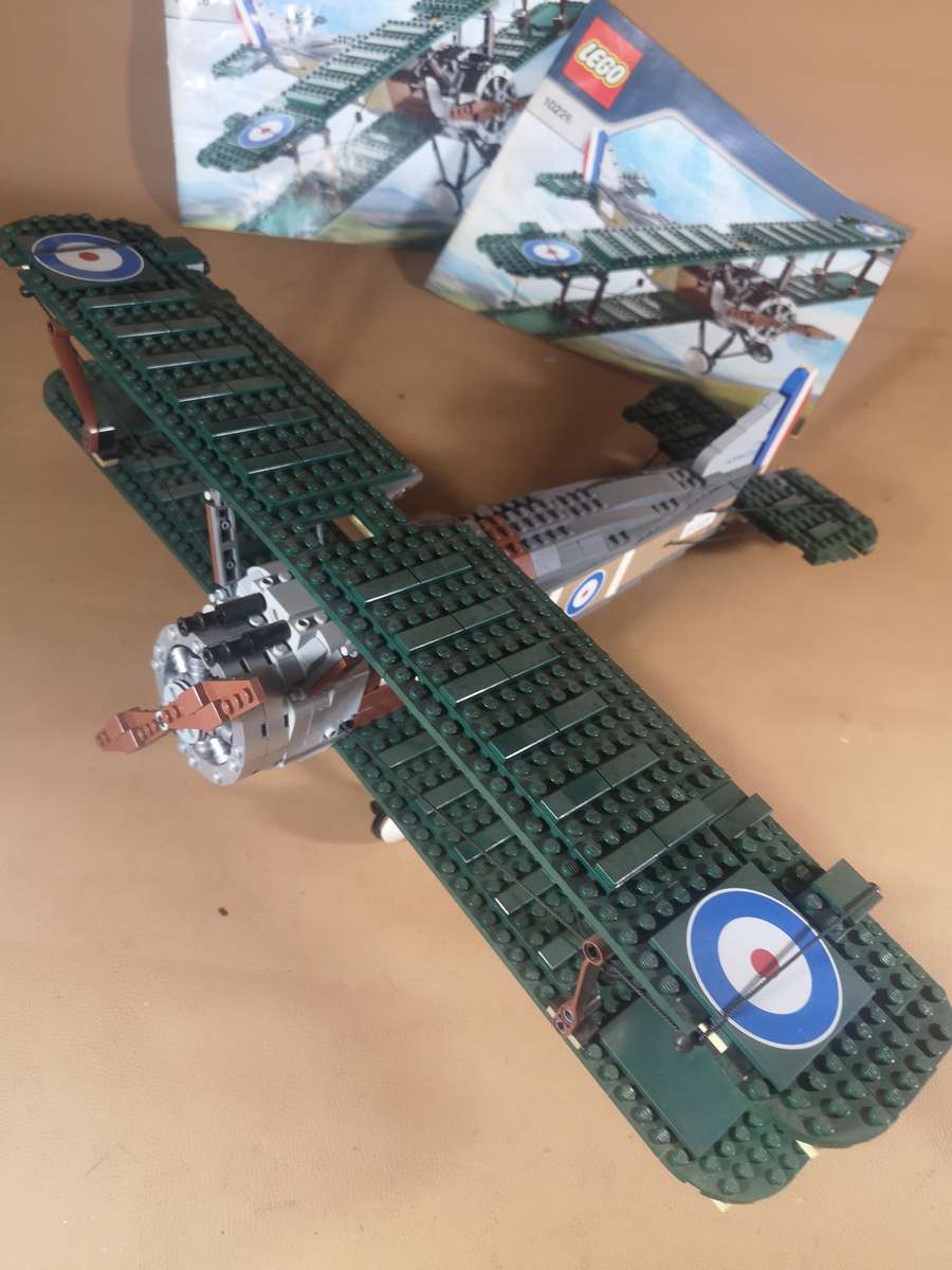 Huge Original LEGO 10226 Airplane From World War 1 Sopwith Camel - 500MM Wingspan