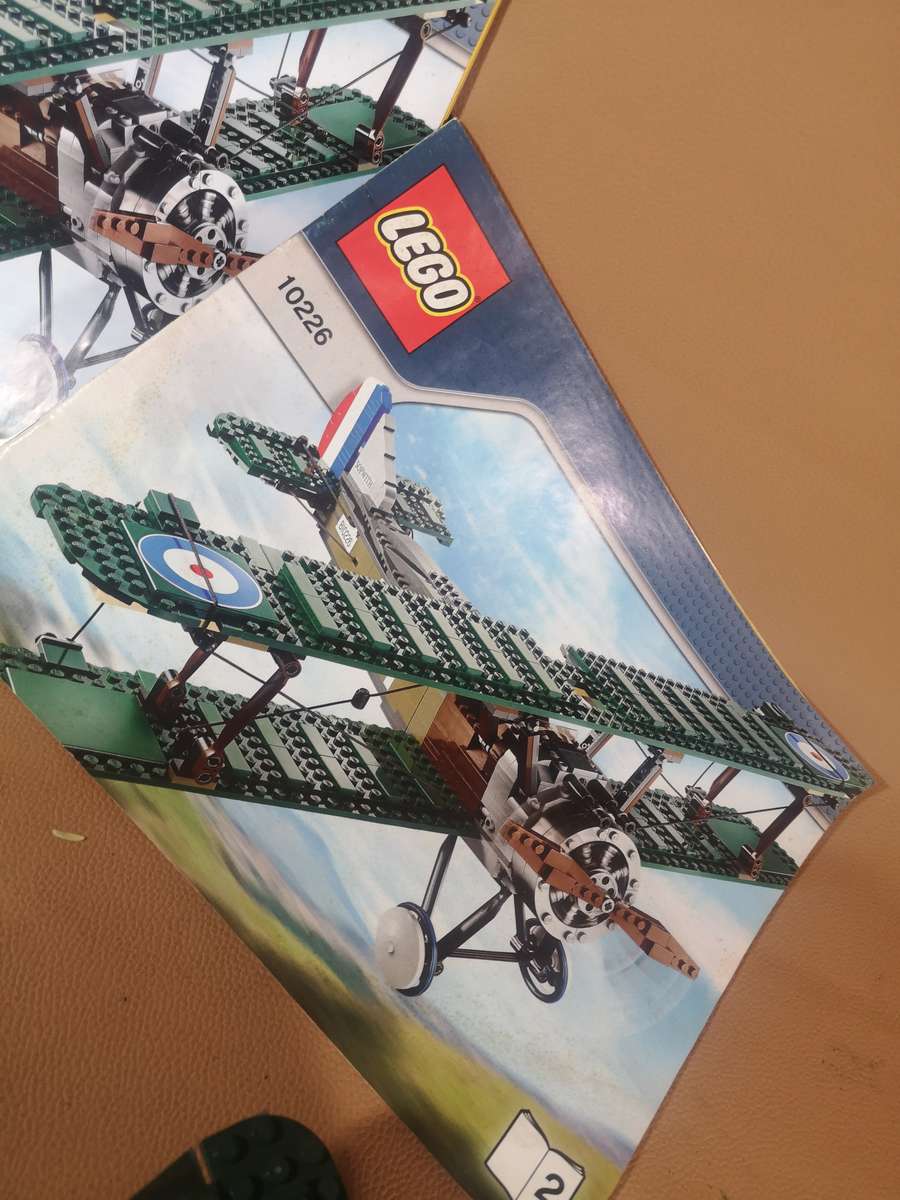 Huge Original LEGO 10226 Airplane From World War 1 Sopwith Camel - 500MM Wingspan