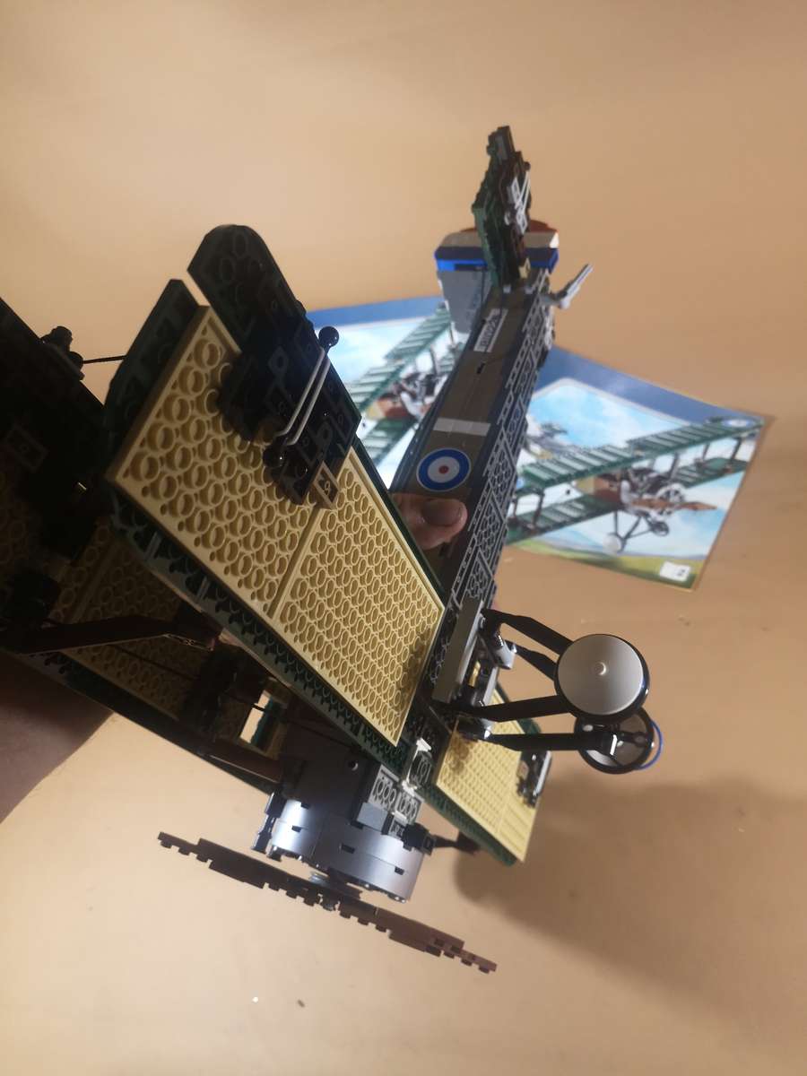 Huge Original LEGO 10226 Airplane From World War 1 Sopwith Camel - 500MM Wingspan