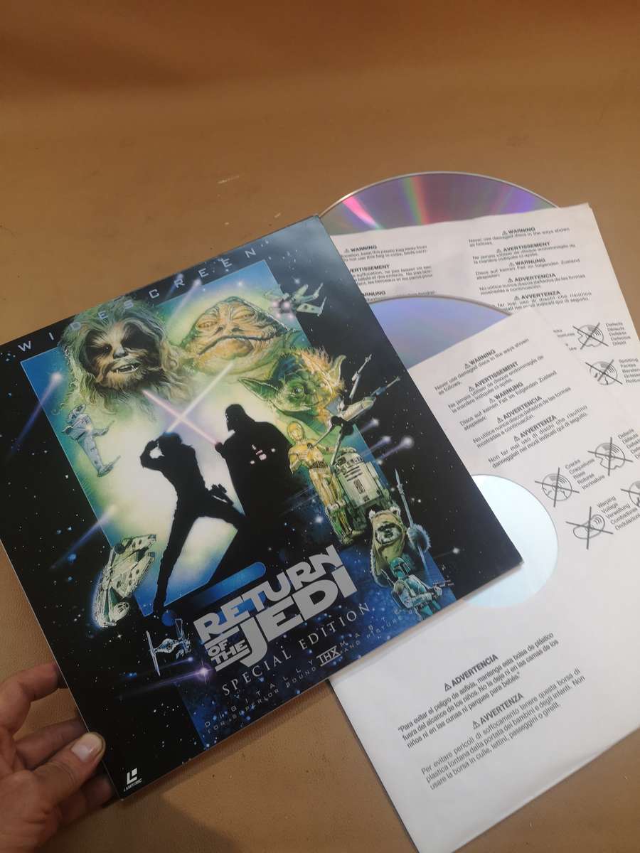 Star Wars Return of the Jedi Special Edition laserDisc
