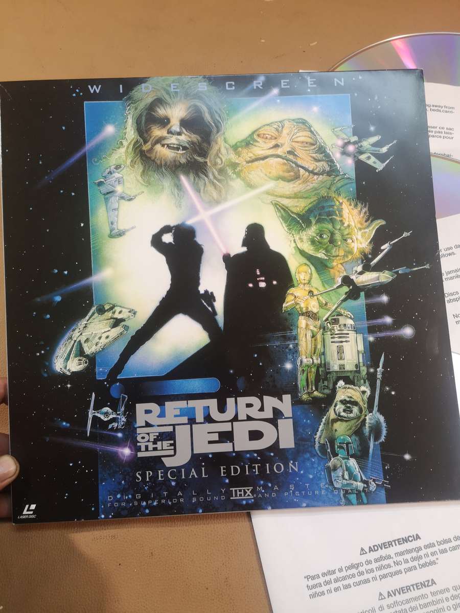 Star Wars Return of the Jedi Special Edition laserDisc