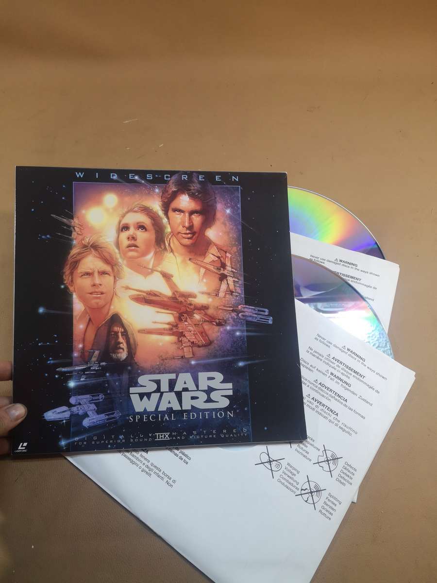 Extremely Rare STAR WARS 1999 Special Edition laserDisc