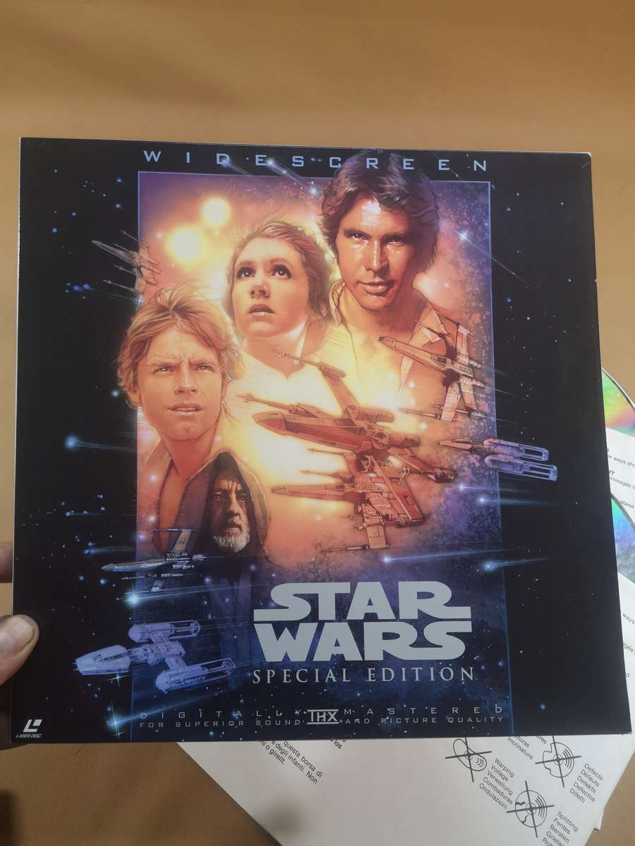 Extremely Rare STAR WARS 1999 Special Edition laserDisc