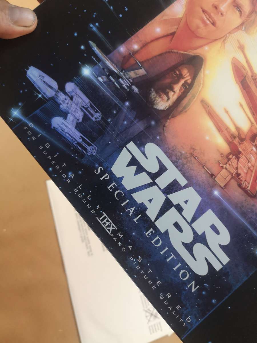 Extremely Rare STAR WARS 1999 Special Edition laserDisc