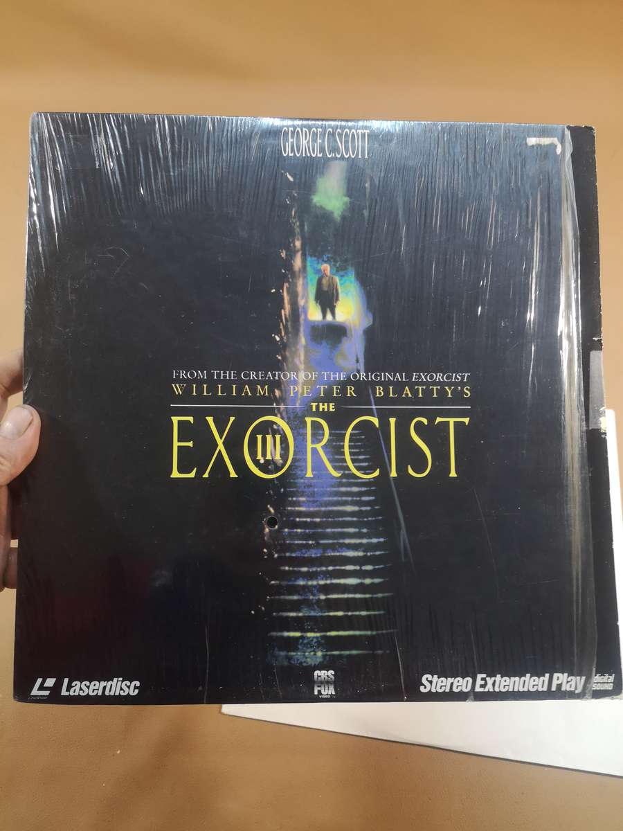 THE EXORCIST 3 III - 1991 RARE LASERDISC - George C Scott.