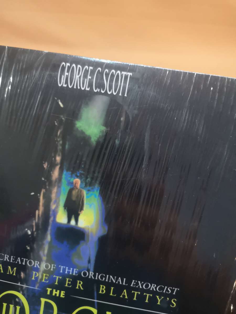 THE EXORCIST 3 III - 1991 RARE LASERDISC - George C Scott.