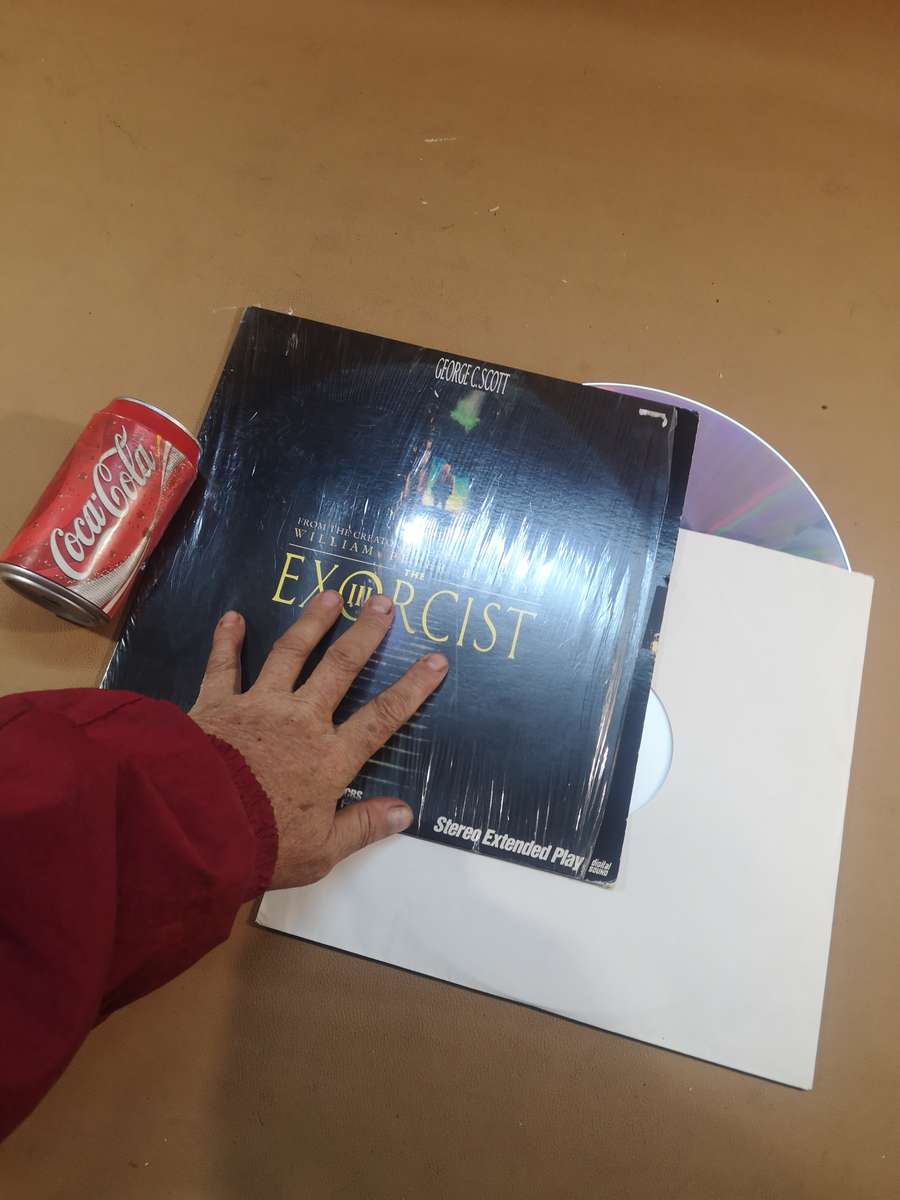 THE EXORCIST 3 III - 1991 RARE LASERDISC - George C Scott.