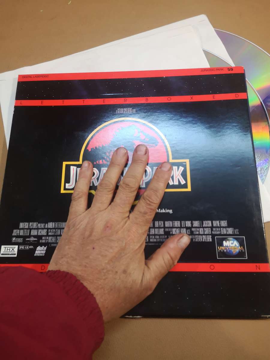 JURASSIC PARK Hi-Visio Ultra Rare laserDisc