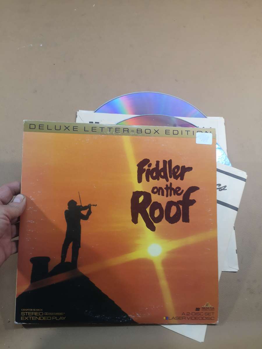 Fiddler on The Roof Letterbox Edition 2 Disc Set laserDisc
