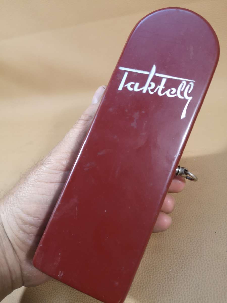 RARE Collectable Metal early Vintage German Wittner Piccolo Taktell Metronome 1910- 1920 Working