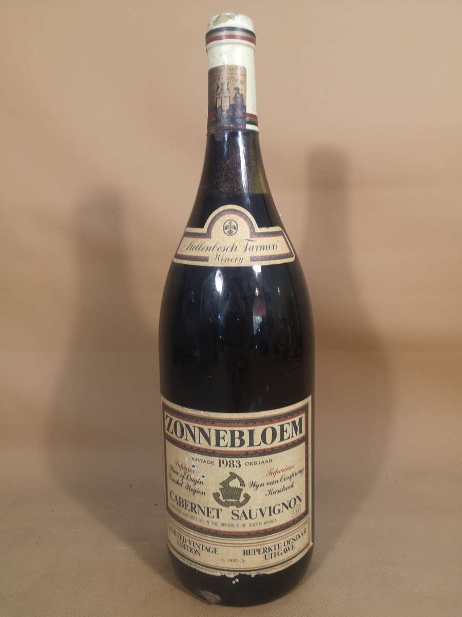 1983 Zonnebloem Cabernet Sauvignon 1,5 LIter Limited Vintage Edition