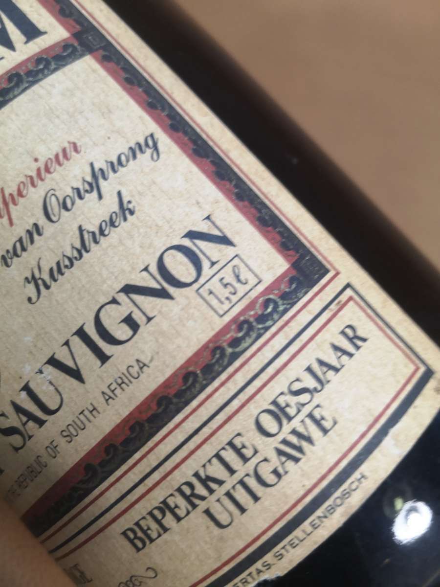 1983 Zonnebloem Cabernet Sauvignon 1,5 LIter Limited Vintage Edition