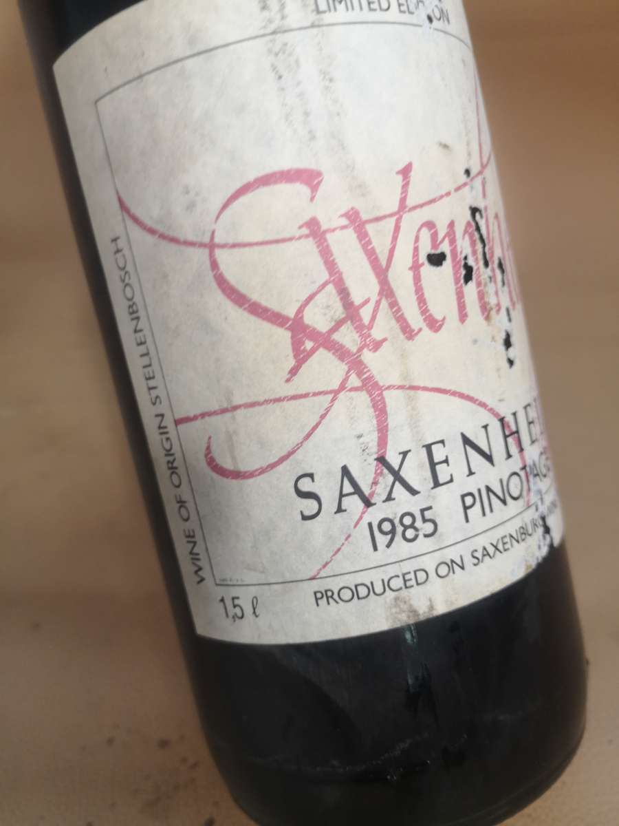 1985 Saxenburg Pinotage 1,5 Liter Limited Edition