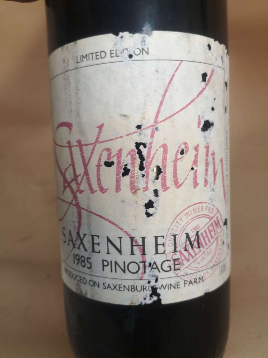 1985 Saxenburg Pinotage 1,5 Liter Limited Edition