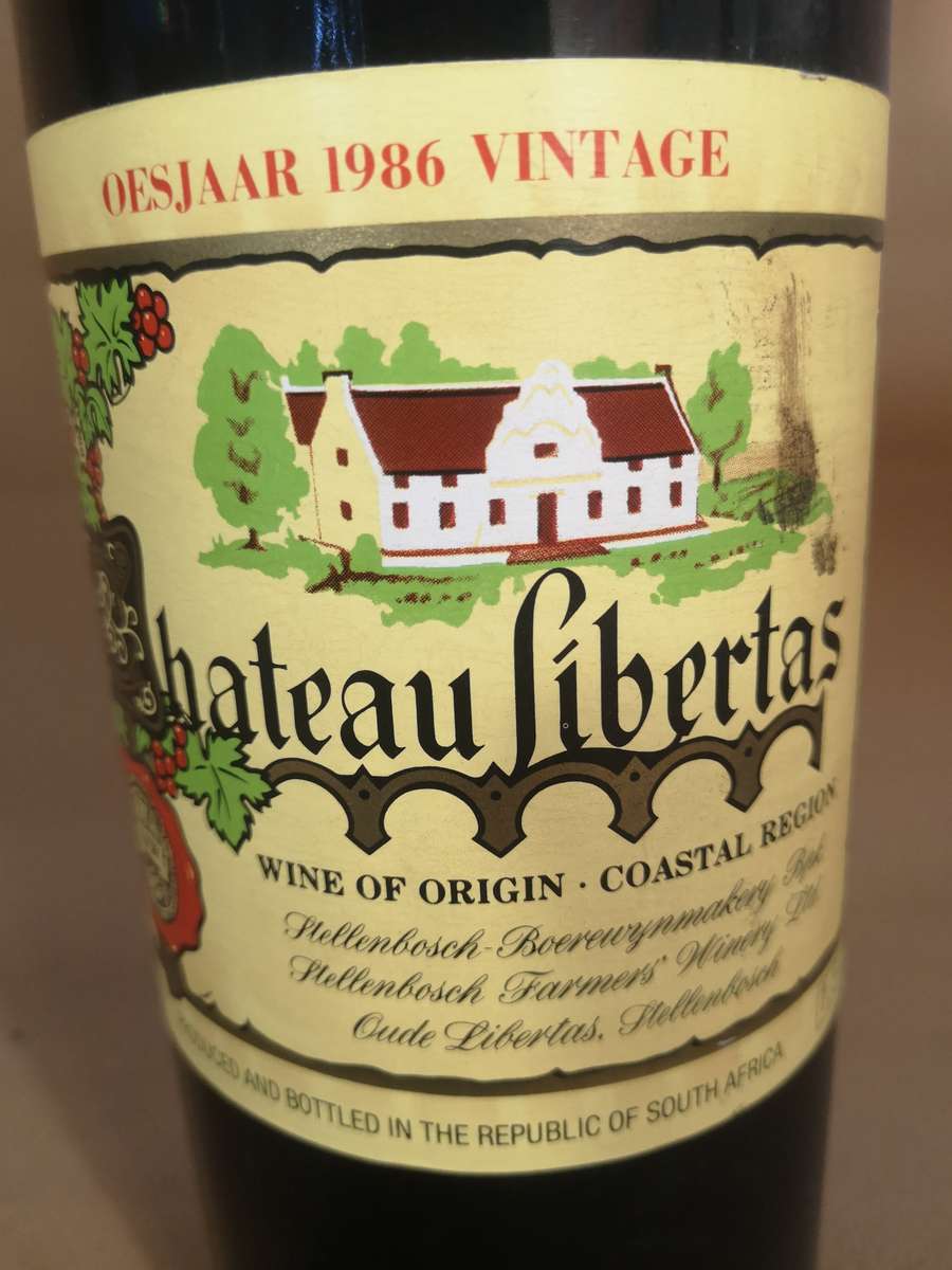 1986 CHATEAU LIBERTAS VINTAGE 1,5 Liter (COLLECTORS ITEM)