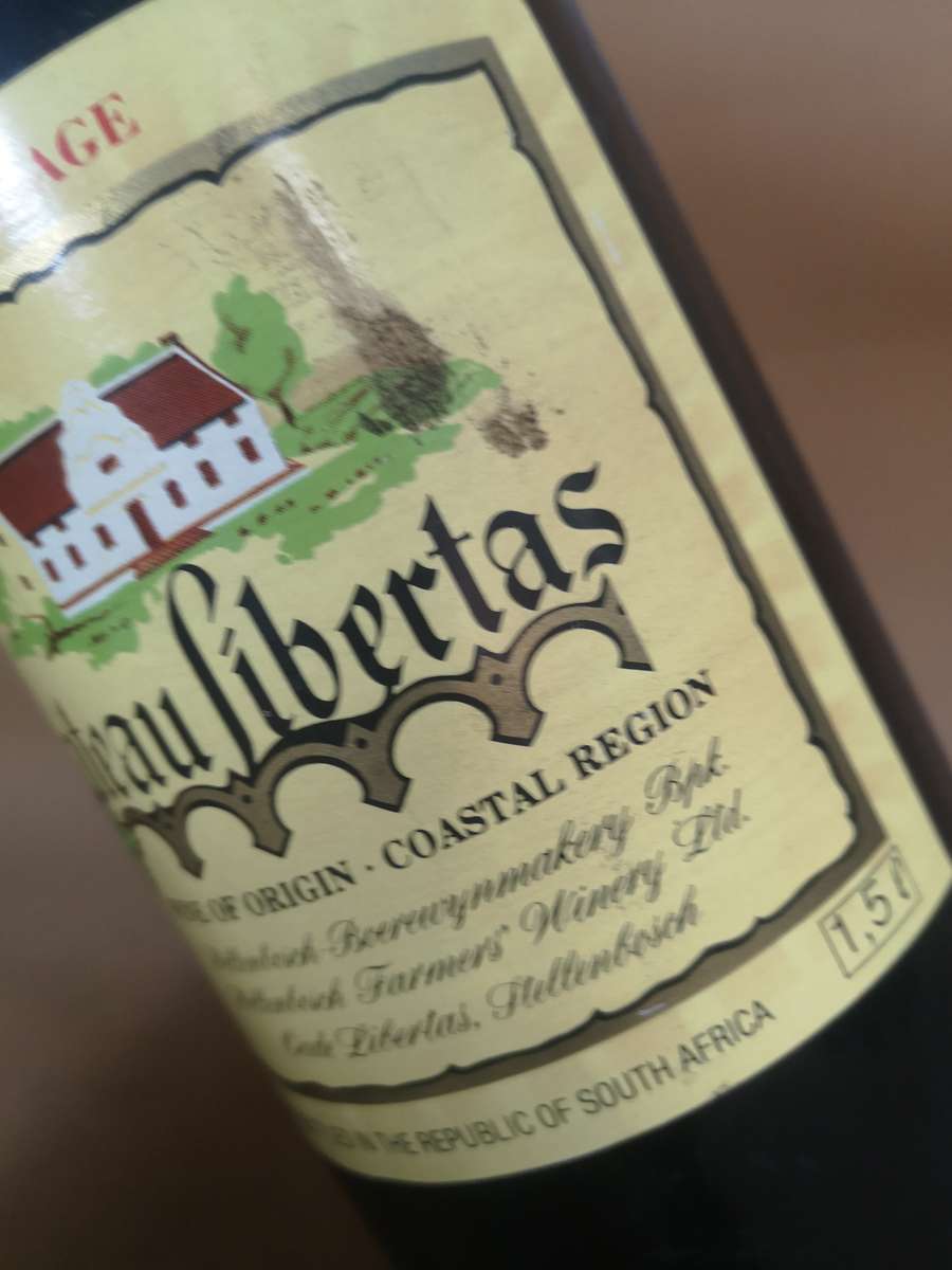 1986 CHATEAU LIBERTAS VINTAGE 1,5 Liter (COLLECTORS ITEM)