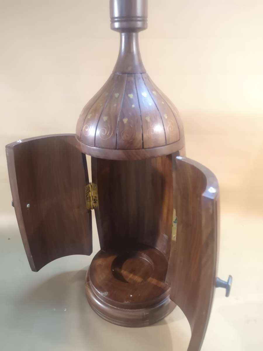 Magnificent Antique Mahogany With Bronze Inlays French Champagne Bottle Bar Cabinet