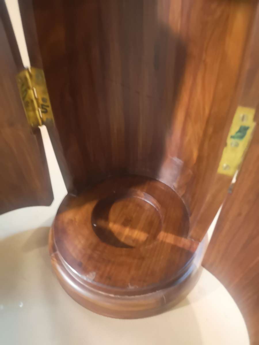 Magnificent Antique Mahogany With Bronze Inlays French Champagne Bottle Bar Cabinet