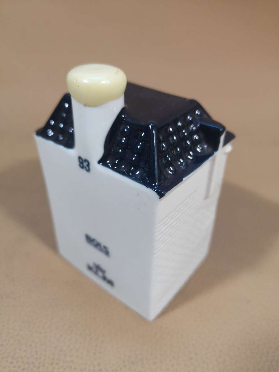 Vintage KLM Airlines Blue Delft House No 93 - Full